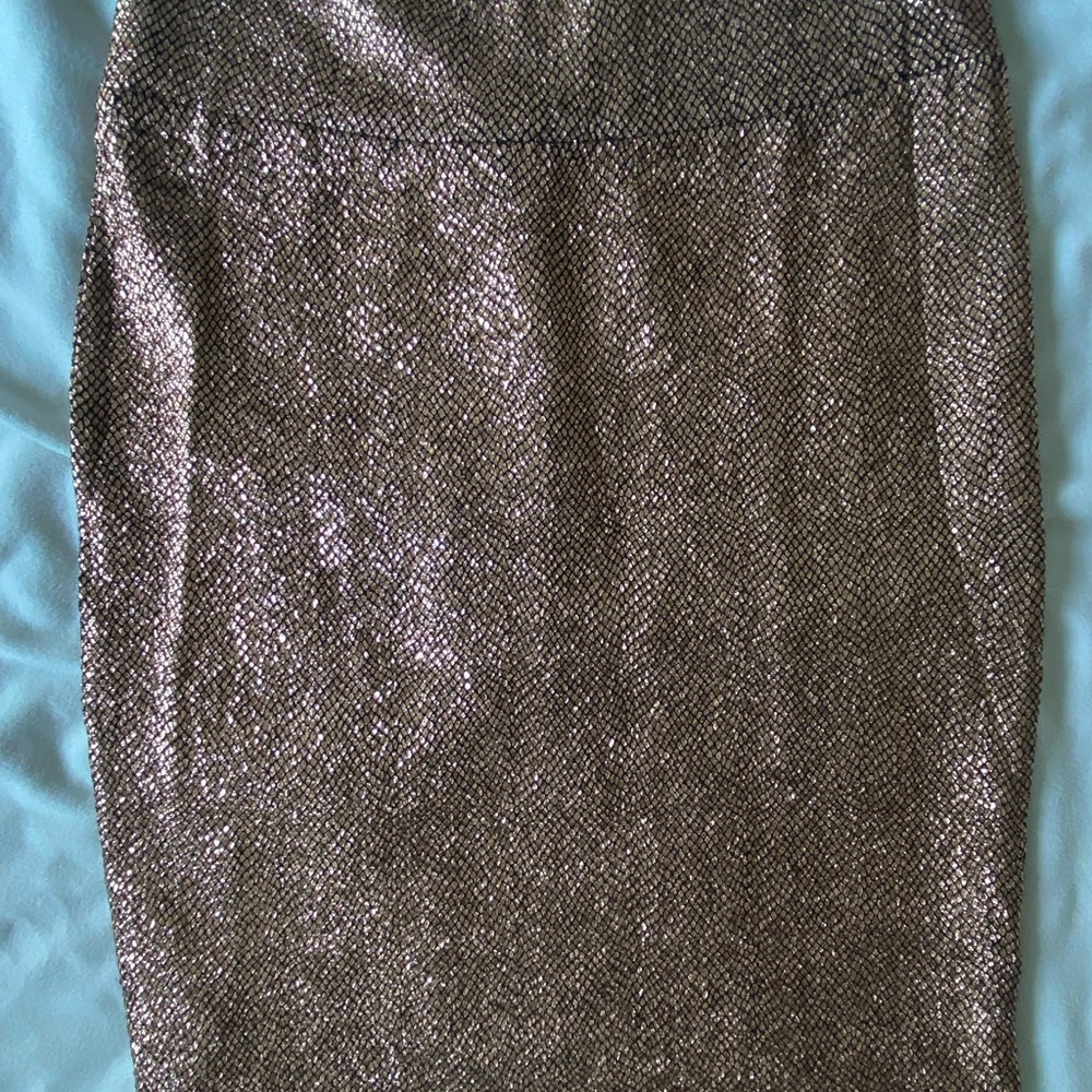 LuLaRoe Shimmering Brown Pencil Skirt
